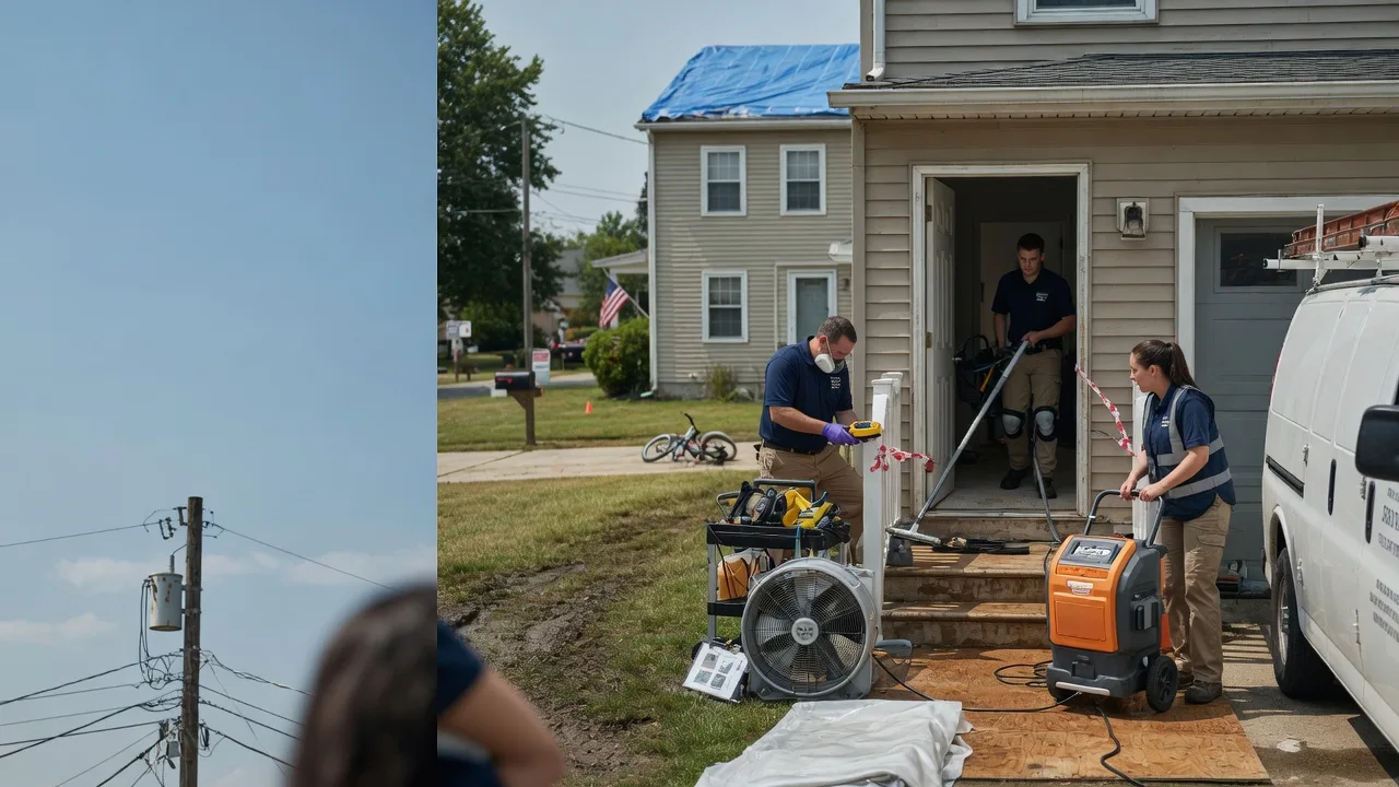 Water Damage Repair in Bristow, IN near me